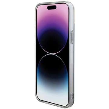 Etui Guess GUHMP15LHITSK na iPhone 15 Pro 6,1" wielokolorowy/dúhové pevné puzdro IML Iridescent MagSafe