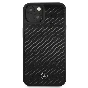 Etui Mercedes MEHCP13SRCABK na iPhone 13 mini 5,4" karbónové pevné puzdro Dynamic Line