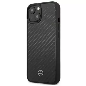 Etui Mercedes MEHCP13SRCABK na iPhone 13 mini 5,4" karbónové pevné puzdro Dynamic Line