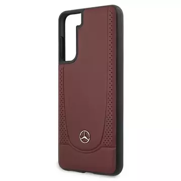 Etui Mercedes MEHCS21MARMRE do Samsung Galaxy S21 Plus G996 pevné puzdro Urban Line