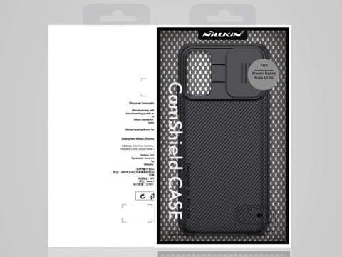 Etui Nillkin CamShield pre Xiaomi Poco M3 Pro 5G/ Redmi Note 10 5G čierny
