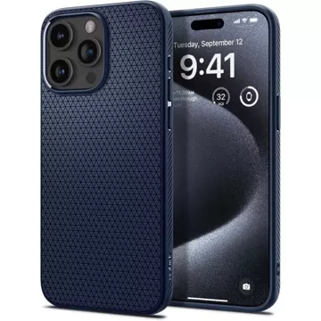 Etui Spigen Liquid Air do Apple iPhone 15 Pro Navy Blue