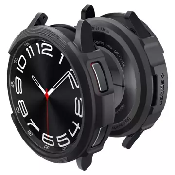 Etui Spigen Liquid Air pre Samsung Galaxy Watch 6 Classic (43 mm) matná čierna