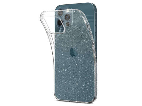 Etui Spigen Liquid Crystal pre Apple iPhone 12/12 Pro Glitter Crystal