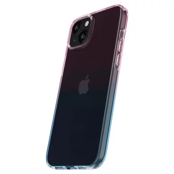 Etui Spigen Liquid Crystal pre iPhone 15 gradácie ružová