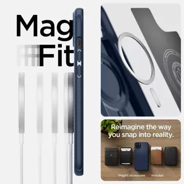 Etui Spigen Mag Armor Magsafe pre Apple iPhone 15 Plus Matte Black