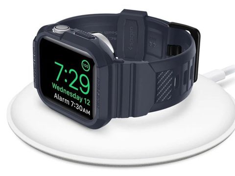 Etui Spigen Rugged Armor Pro do Apple Watch Series 4/5/6/SE 44 mm Charcoal Grey