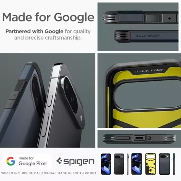 Etui Spigen Tough Armor na Google Pixel 9 Pro XL Metal Slate