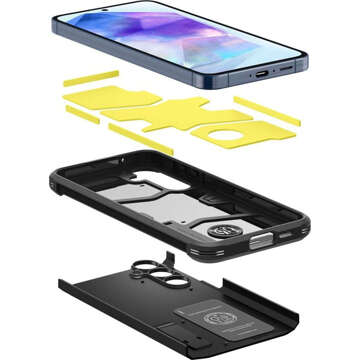 Etui Spigen Tough Armor pre Samsung Galaxy A55 5G Black