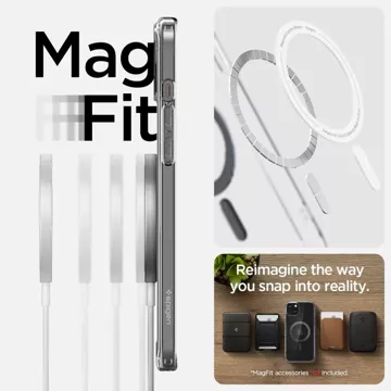 Etui Spigen Ultra Hybrid Mag do MagSafe z uhlíkových vlákien iPhone 15
