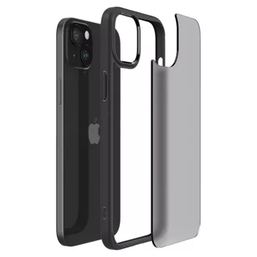 Etui Spigen Ultra Hybrid do iPhone 15 mrazivo čierna