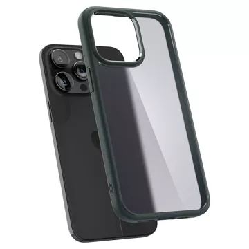 Etui Spigen Ultra Hybrid, mrazovo zelená pre iPhone 15 Pro Max