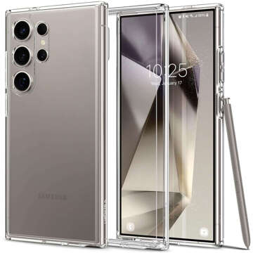 Etui Spigen Ultra Hybrid pre Samsung Galaxy S24 Ultra Crystal Clear