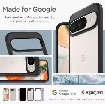 Etui Spigen Ultra Hybrid s Google Pixel 9/9 Pro Matte Black