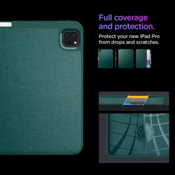 Etui Spigen Urban Fit pre Apple iPad Pro 13 7 / 2024 Midnight Green