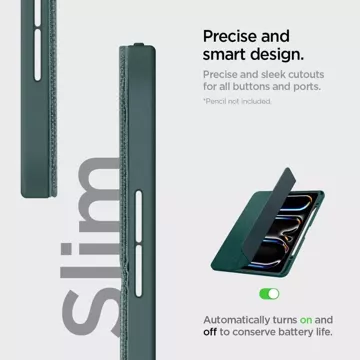 Etui Spigen Urban Fit pre Apple iPad Pro 13 7 / 2024 Midnight Green