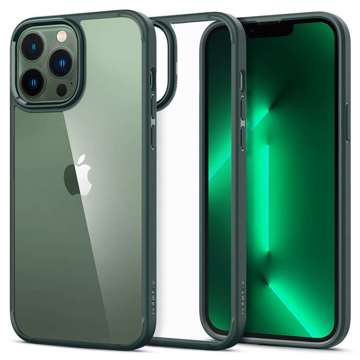 Etui obudowa puzdro Spigen Ultra Hybrid do Apple iPhone 13 Pro Midnight Green