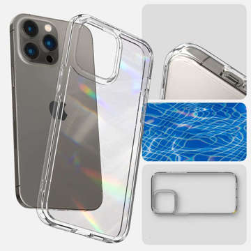 Etui obudowa puzdro Spigen Ultra Hybrid do Apple iPhone 14 Pro Max Crystal Clear