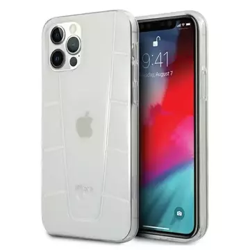 Etui ochronne Mercedes MEHCP12MCLCT do Apple iPhone 12 / 12 Pro 6,1" priehľadné pevné puzdro Transparent Line