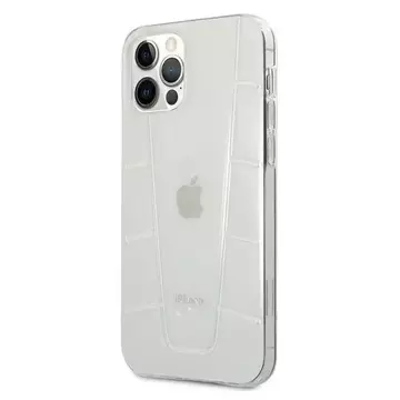 Etui ochronne Mercedes MEHCP12MCLCT do Apple iPhone 12 / 12 Pro 6,1" priehľadné pevné puzdro Transparent Line