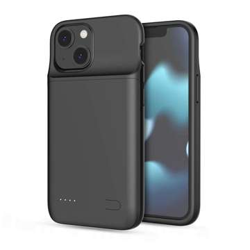 Etui powerbanka PowerCase 4700mAh pre Apple iPhone 12 Mini / 13 Mini Black