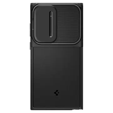 Etui telefónu Spigen Optik Armor pre Samsung Galaxy S23 Ultra Black