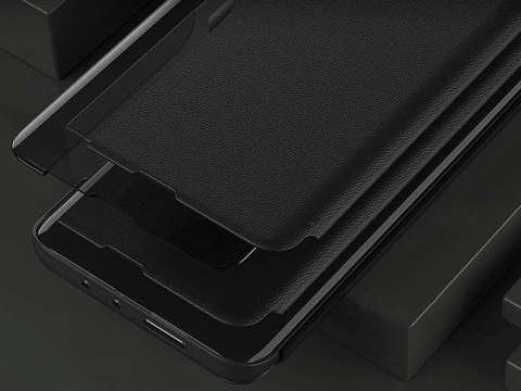 Flip Wallet Alogy Leather Smart View Cover Samsung Galaxy A52 5G / A52s Black