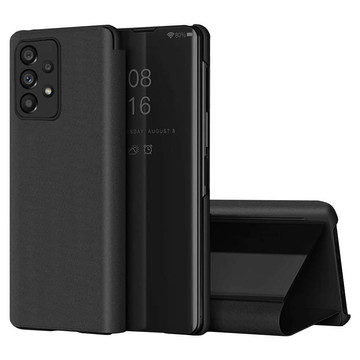 Flipové puzdro Alogy Smart Clear View Cover pre Samsung Galaxy A53 5G Black Glass
