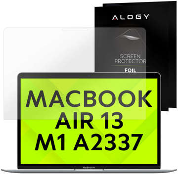 Folia ochronna Alogy do Apple Macbook Air 13 A2337 M1 / ​​A2179 / A1932 2018-2020