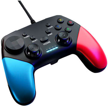 Gamepad Pad Wireless Bluetooth Alogy Herný ovládač Držiak telefónu Android iOS PS3 PS4 PC TV Nintendo Switch Joystick čierny