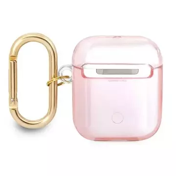 Guess GUA2HHTSP kryt AirPods różowy/pink Strap Collection