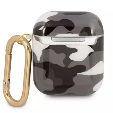 Guess GUA2UCAMG kryt AirPods czarny/black Camo Collection