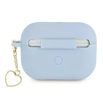 Guess GUAPLSCHSB AirPods Pro kryt niebieski/blue Silicone Charm Collection