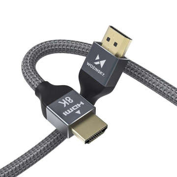 HDMI kábel 5m Wozinsky kábel pre 48 Gbps 8K 60Hz prenos Čierny