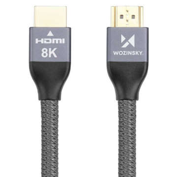 HDMI kábel 5m Wozinsky kábel pre 48 Gbps 8K 60Hz prenos Čierny