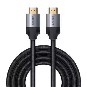 HDMI kábel Baseus Enjoyment Series, 4K, 1,5 m (čierny a sivý)