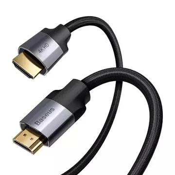 HDMI kábel Baseus Enjoyment Series, 4K, 1,5 m (čierny a sivý)