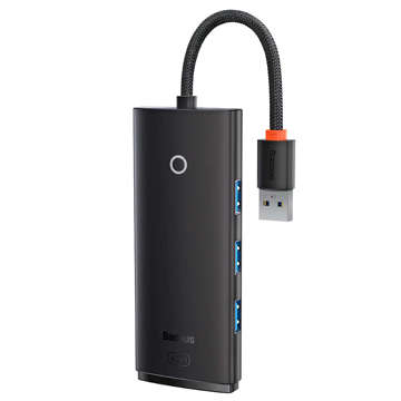 HUB adaptér Baseus Lite Series adaptér USB-A na 4x USB-A 25cm