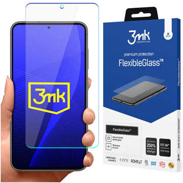 Hybridné sklo 3mk Flexible Glass 7H ochrana displeja pre Samsung Galaxy S23 5G