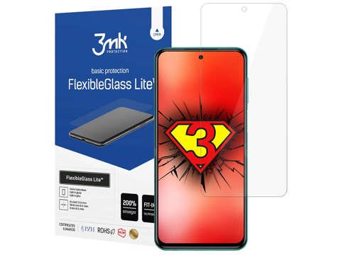 Hybridné sklo 3mk Flexible Glass Lite pre Xiaomi Redmi Note 9S / Pro / Max