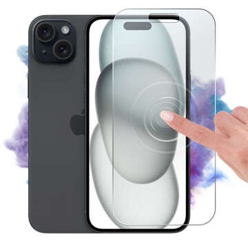 Hybridné sklo pre Apple iPhone 15 Plus na obrazovku Alogy Flexi Glass 9H ploché na obrazovku