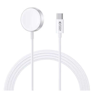 Indukčný nabíjací kábel 120 cm UltraBoost magnetický nabíjací kábel pre Apple Watch White