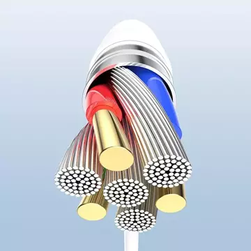 Joyroom HUB multifunkčný OTG adaptér Lightning - USB 3.2 Gen 1 (3.0, 3.1 Gen 1) / SD, čítačka kariet TF / Lightning biela (S-H142 biela)