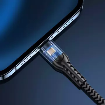 Joyroom N10 séria King Kong sada 3 x nylonový kábel USB - Lightning kábel (0,25 m 1,2 m 2 m) 2,4 A šedý