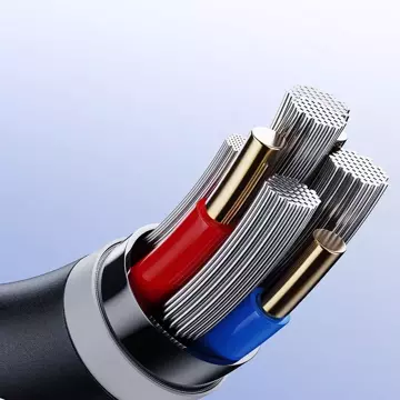 Joyroom USB kábel - USB typ C na nabíjanie / prenos dát 3A 1m biely (S-1030M12)