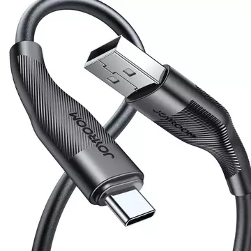 Joyroom kábel USB - USB typu C na nabíjanie / prenos dát 3A 1m čierny (S-1030M12)
