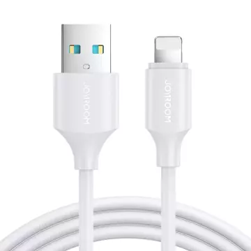 Joyroom nabíjací / dátový kábel USB - Lightning 2,4A 1m biely (S-UL012A9)