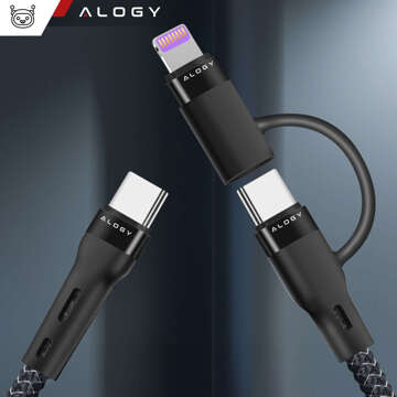 Kábel 100cm USB-C do Lightning PowerDoručenie do Apple iPhone USB dátový nabíjací kábel PD 20W Biały