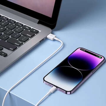 Kábel 1m Lightning do USB-A USB do Apple iPhone, iPad, iPod BOX Biały