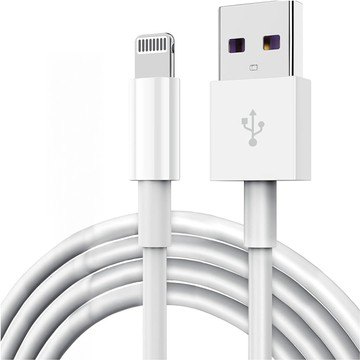 Kábel 1m Lightning do USB-A USB do Apple iPhone, iPad, iPod BOX Biały